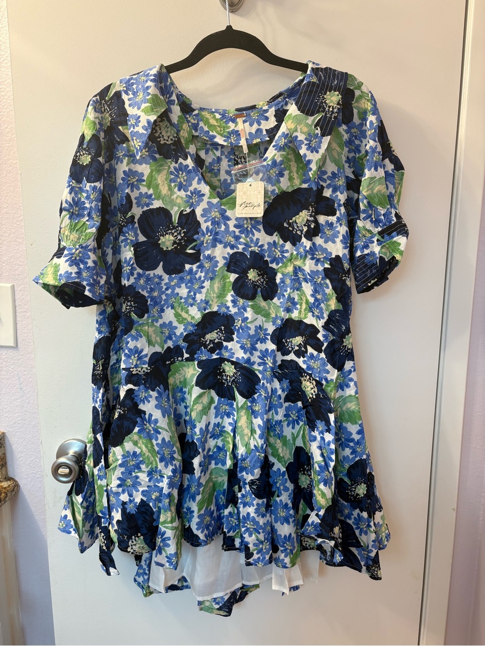 Free People Floral Dress Small NWT PTP 22/Length 35